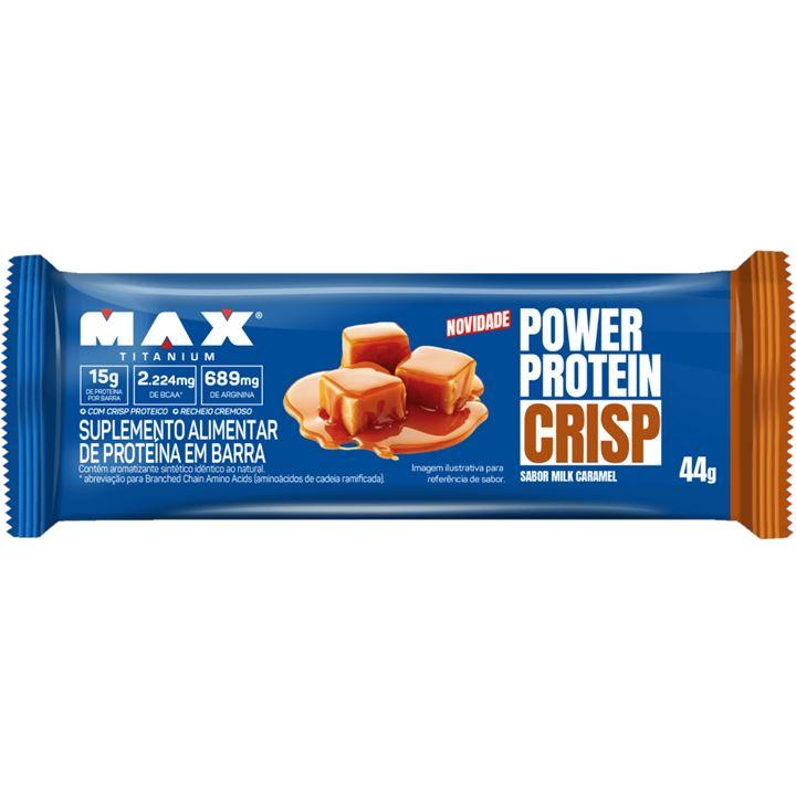 imagem de BARRA MILK CARA CRISP POWER 44G MAX TITANIUM