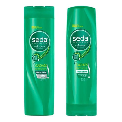 imagem de KIT SH 300ML /COND 190ML SEDA CACHOS DEFINIDOS