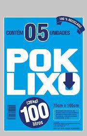 imagem de SACOS P  LIXO POK LIXO PRETO 100 LTS C 5