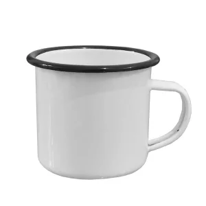 imagem de CANECA ESMALTADA TRAD 5CM BCO REF 17342