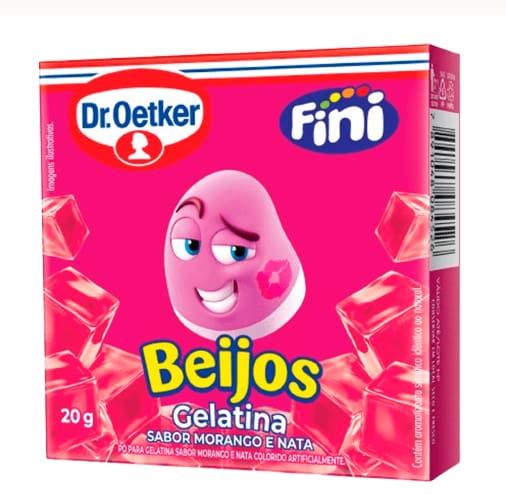 imagem de GELATINA PO DR OETKER 20G BEIJOS FINI