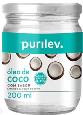 imagem de OLEO DE COCO PURILEV 200ML S/  SABOR