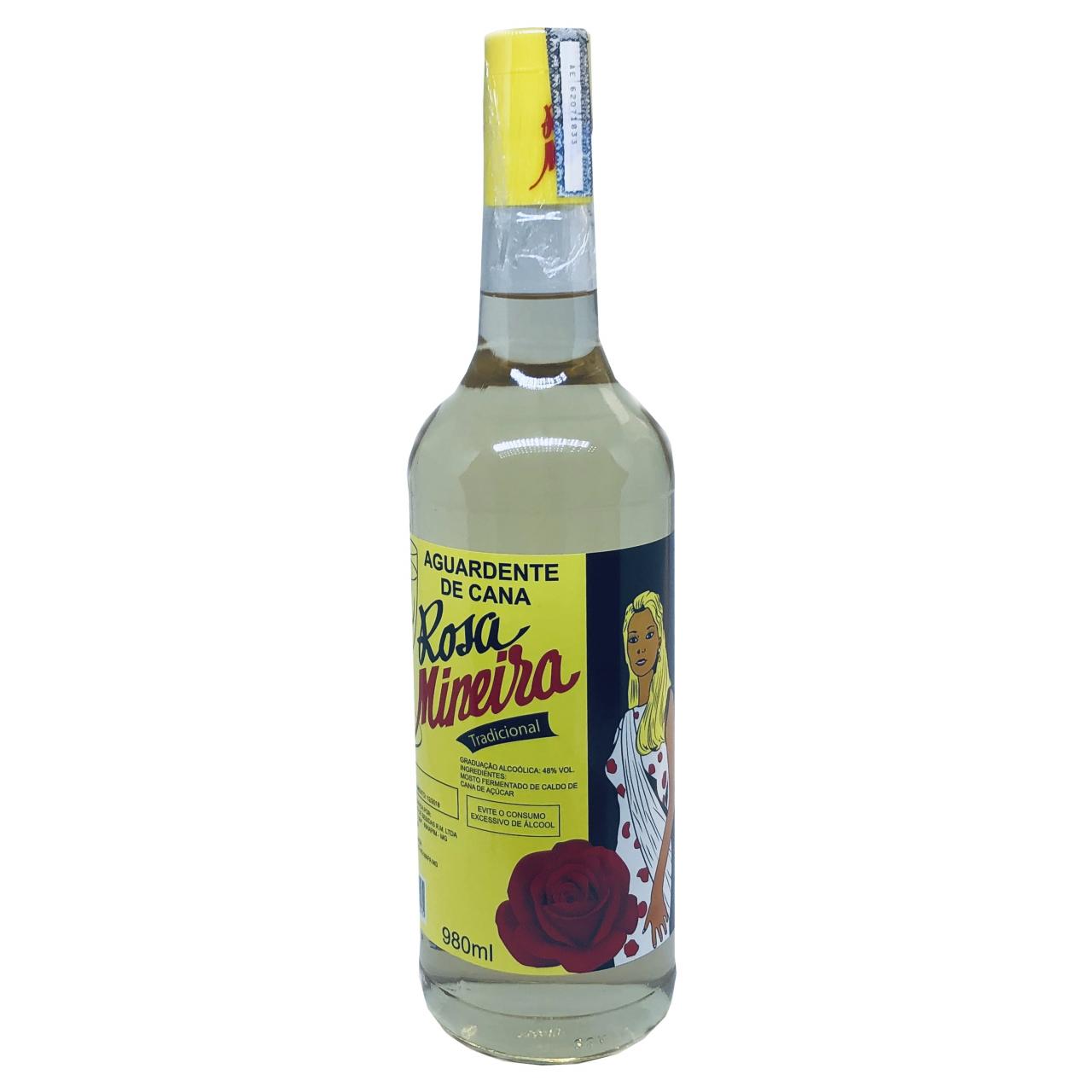 imagem de CACHACA ROSA MINEIRA 980ML TRAD