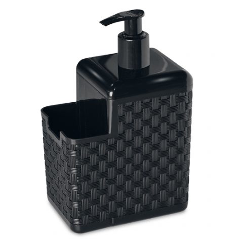 imagem de PORTA DET E ESPONJA  PRETO REF 25775