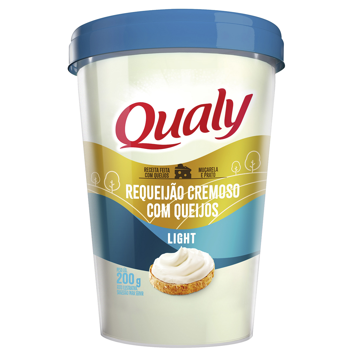 imagem de REQUEIJAO QUALY LIGHT 200G