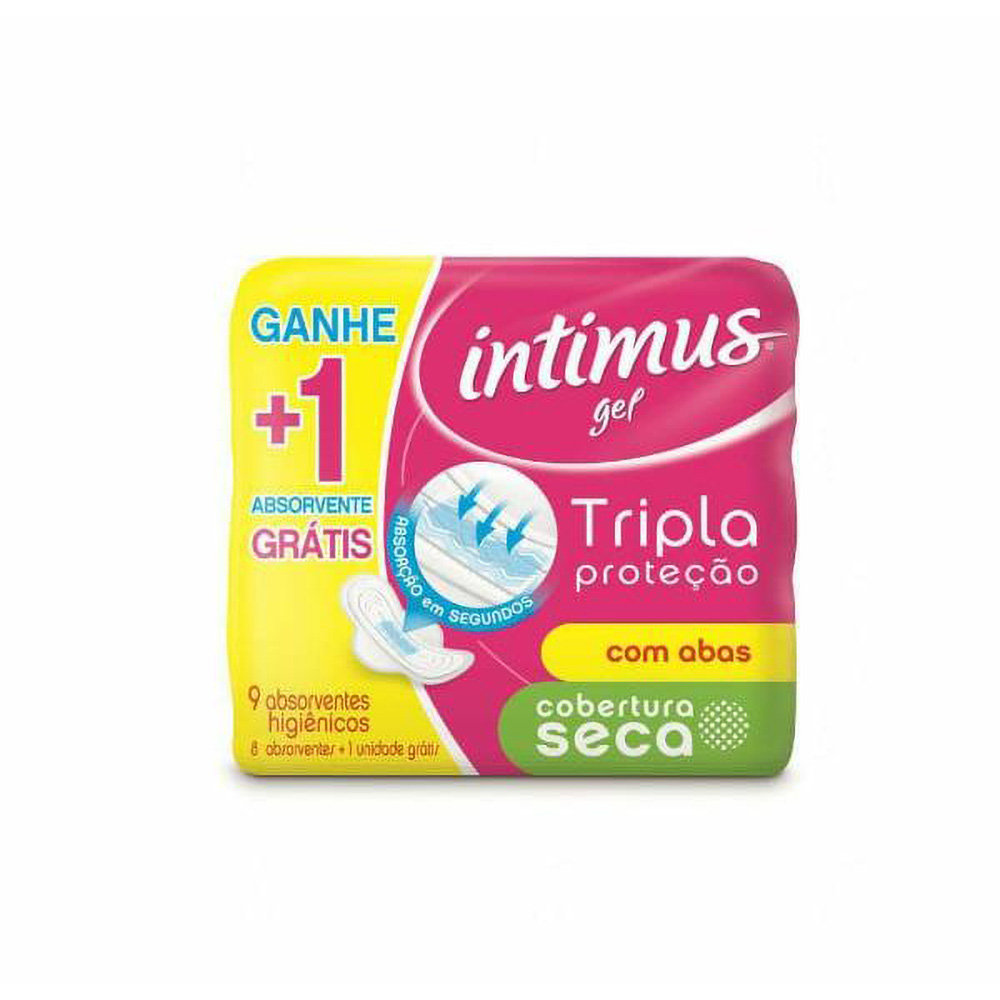 imagem de ABS INTIMUS GEL C ABAS C 8 SECA TRIP PROT
