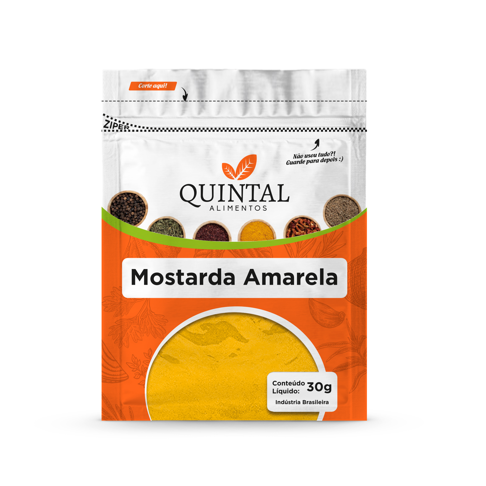 imagem de MOSTARDA EM PO QUINTAL 30G AMARELA