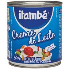 imagem de CREME DE LEITE ITAMBE LATA 300G