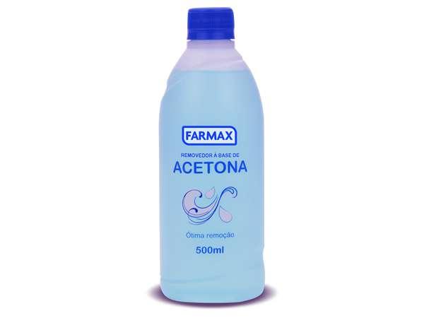 imagem de REMOV ESMALTE FARMAX 500ML C ACETONA