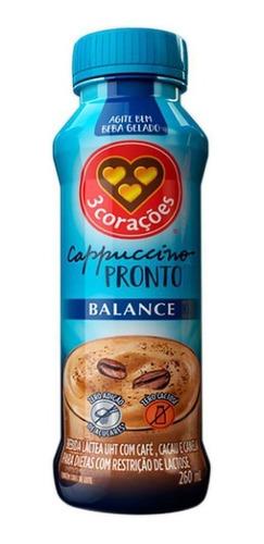 imagem de BEB LAC 3 CORACOES 260ML CAPPUCCINO BALANCE