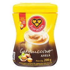 imagem de CAPPUCINO 3 CORACOES 200G AVELA