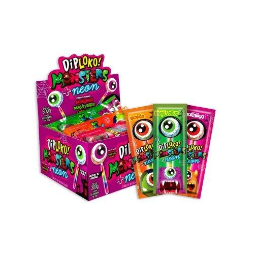 imagem de PIRULITO DIP LOKO NEON MONSTERS 10G