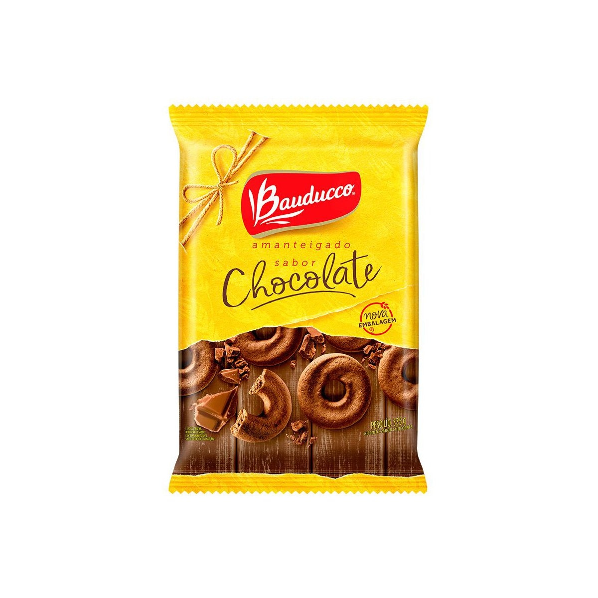 imagem de BISC BAUDUCCO 335G CHOCOLATE