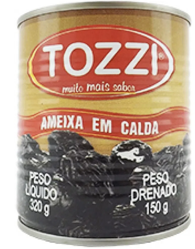 imagem de AMEIXA EM CALDA TOZZI 150G LATA