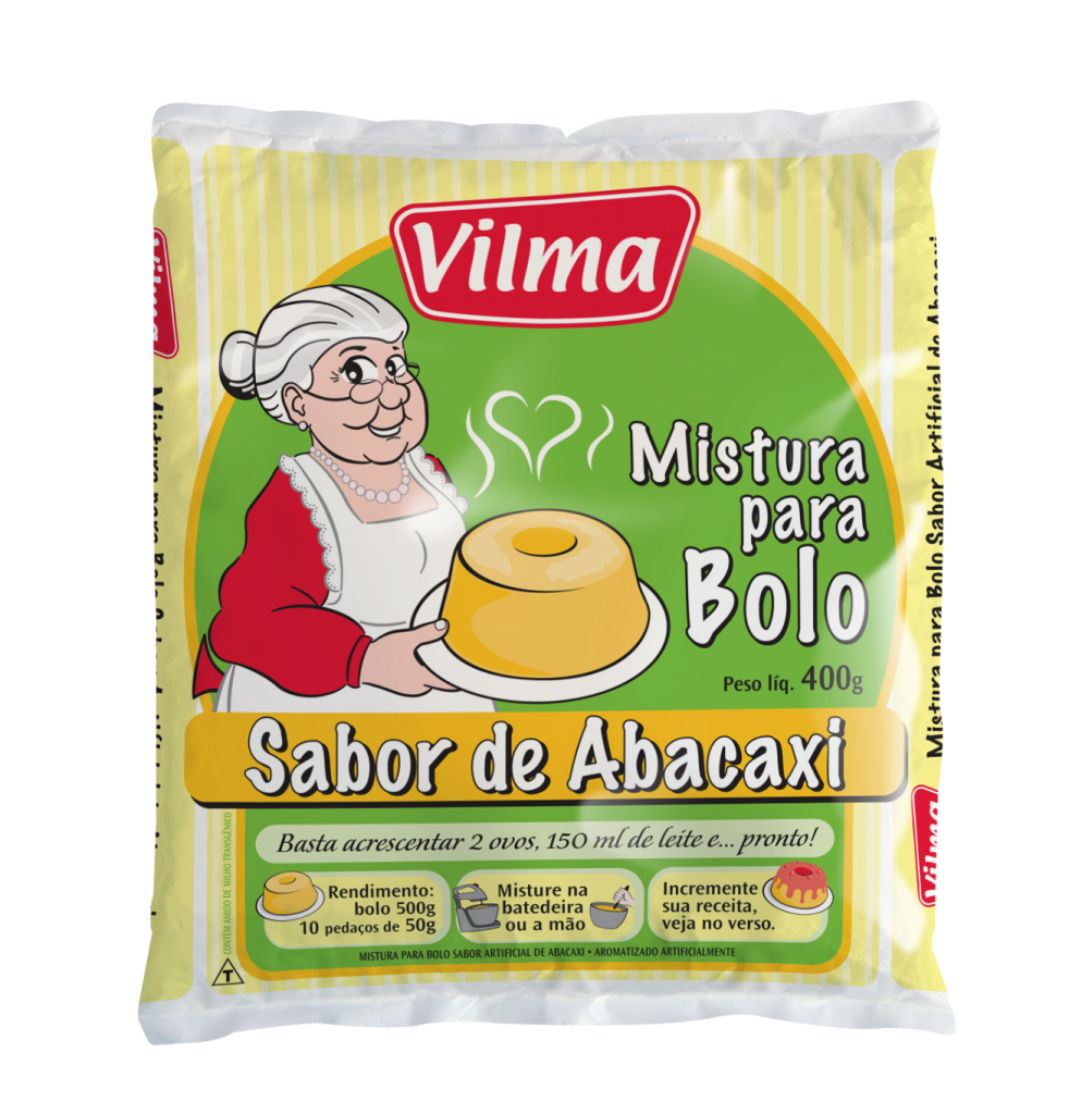 imagem de MIST BOLO VILMA 400G ABACAXI