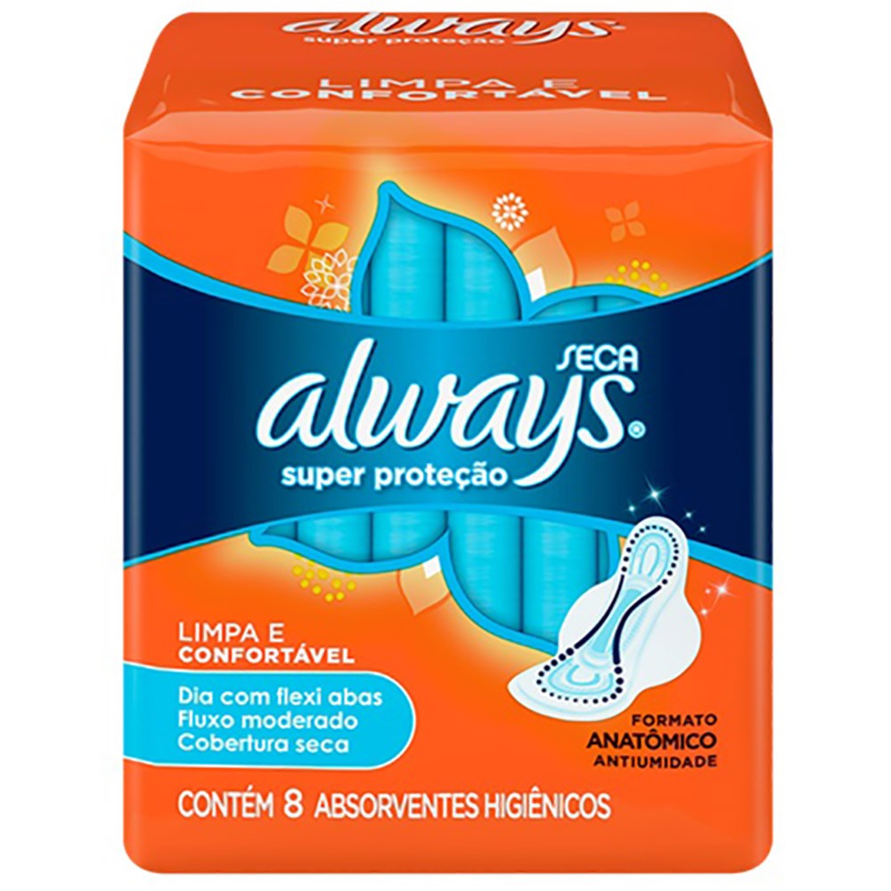 imagem de ABS ALWAYS C  ABAS SEC SUP PROT C  8