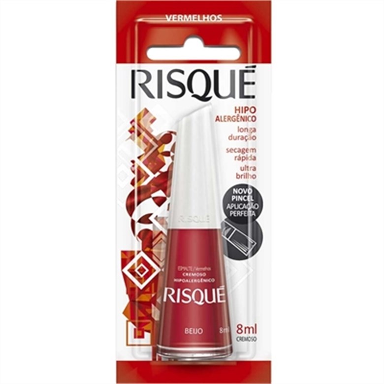 imagem de ESMALTE RISQUE 8ML BEIJO CREMOSO