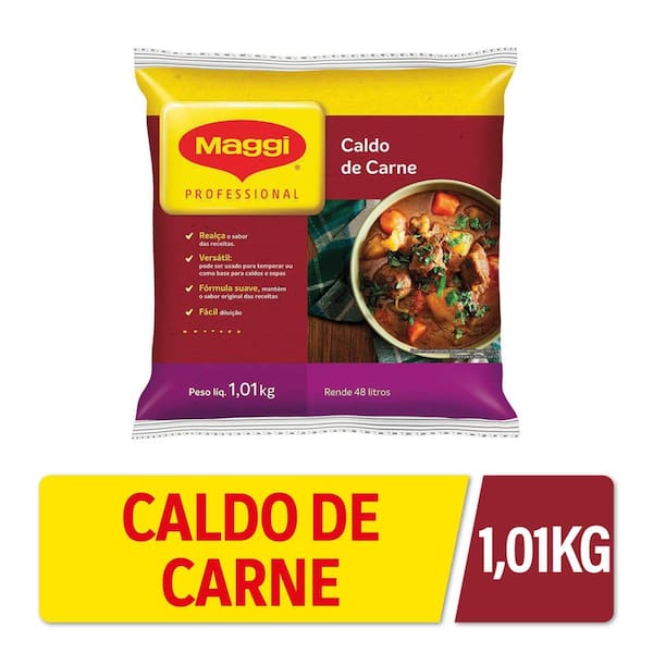 imagem de CALDO MAGGI 1,01KG CARNE