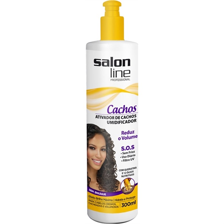 imagem de ATIV CACHOS SALON LINE 300ML UMIDIF