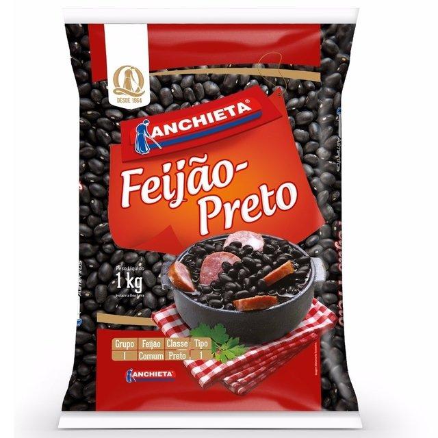 imagem de FEIJAO ANCHIETA 1KG PRETO