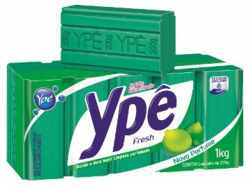 imagem de SABAO BARRA YPE 900G C 5 FRESH PERF