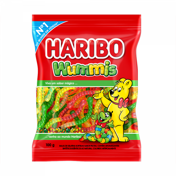 imagem de BALA  HARIBO 80G WUMMIS