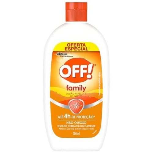 imagem de REPEL OFF LOCAO FAMILY 200ML