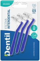 imagem de ESC DENTAL DENTIL PRO INTERDENTAL C/ 3 UND