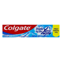 imagem de C D COLGATE 120G TRIPLA ACAO XTRA WHITE