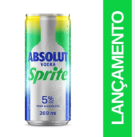 imagem de BB MISTA ABSOLUT VODKA SPRITE 269ML LATA