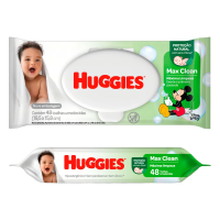 imagem de LENCO UMED HUGGIES C/48UN CLASSIC