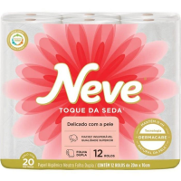 imagem de PAPEL HIG NEVE FL DUPLA C 12 20MT TOQUE DE SEDA