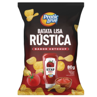 imagem de BATATA CHIPS P. LEVE 80G KETCHUP