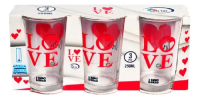 imagem de JOGO COPO SEU LAR LOVE 250ML C/3UN