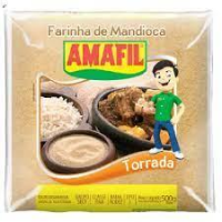 imagem de FARINHA MANDIOCA AMAFIL 500G TORRADA