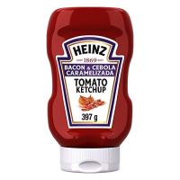 imagem de CATCHUP HEINZ 397G BACON / CEBOLA CARAM