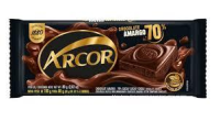 imagem de CHOC BARRA ARCOR 80G AMARGO 70