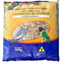 imagem de MIST CALOPSITA E AGAPORNI 500G