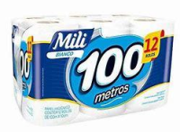 imagem de PAPEL HIG MILI 100 MT BIANCO NEUTRO C/ 12