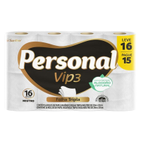 imagem de PAPEL HIG PERSONAL VIP 20MT NEUTRO C 16 FL TRIPLA