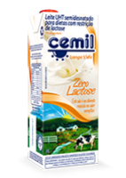 imagem de LEITE UHT CEMIL 1L INT ZERO LACTOSE