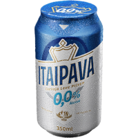 imagem de CERV ITAIPAVA 350ML ZERO LATA