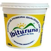 imagem de MANTEIGA IBITURUNA 500G C/SAL