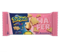 imagem de WAFER TORTUGUITA  85G MORANGO