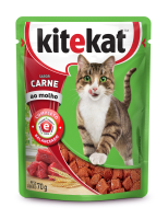 imagem de KITEKAT SACHE 70G CARNE - ADULTO