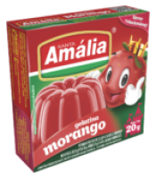 imagem de GELATINA STA AMALIA 20G MORANGO