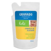 imagem de SAB GRANADO 250ML GLICERINA BEBE TRAD REFIL