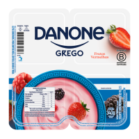 imagem de IOGURTE DANONE GREGO 340G FRUTAS VERMELHAS C/4