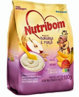 imagem de MINGAU NUTRIBOM 180G BANANA/ MACA SACHET