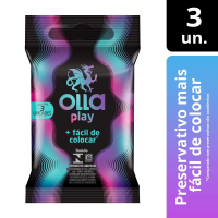 imagem de PRESERVATIVO OLLA PLAY C/3